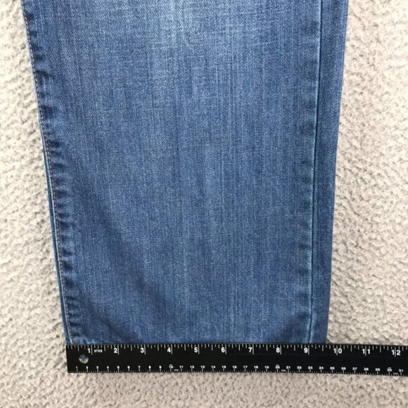 LUCKY BRAND Mens Size 34x28 Short Straight Leg 165 100% Cotton Blue Denim Jeans - Picture 15 of 16